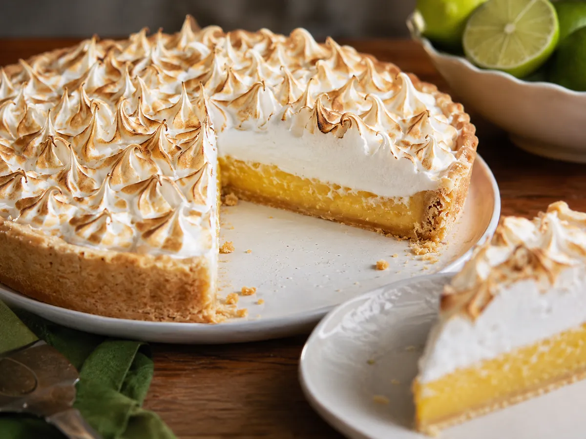 Torta de Limão com Merengue