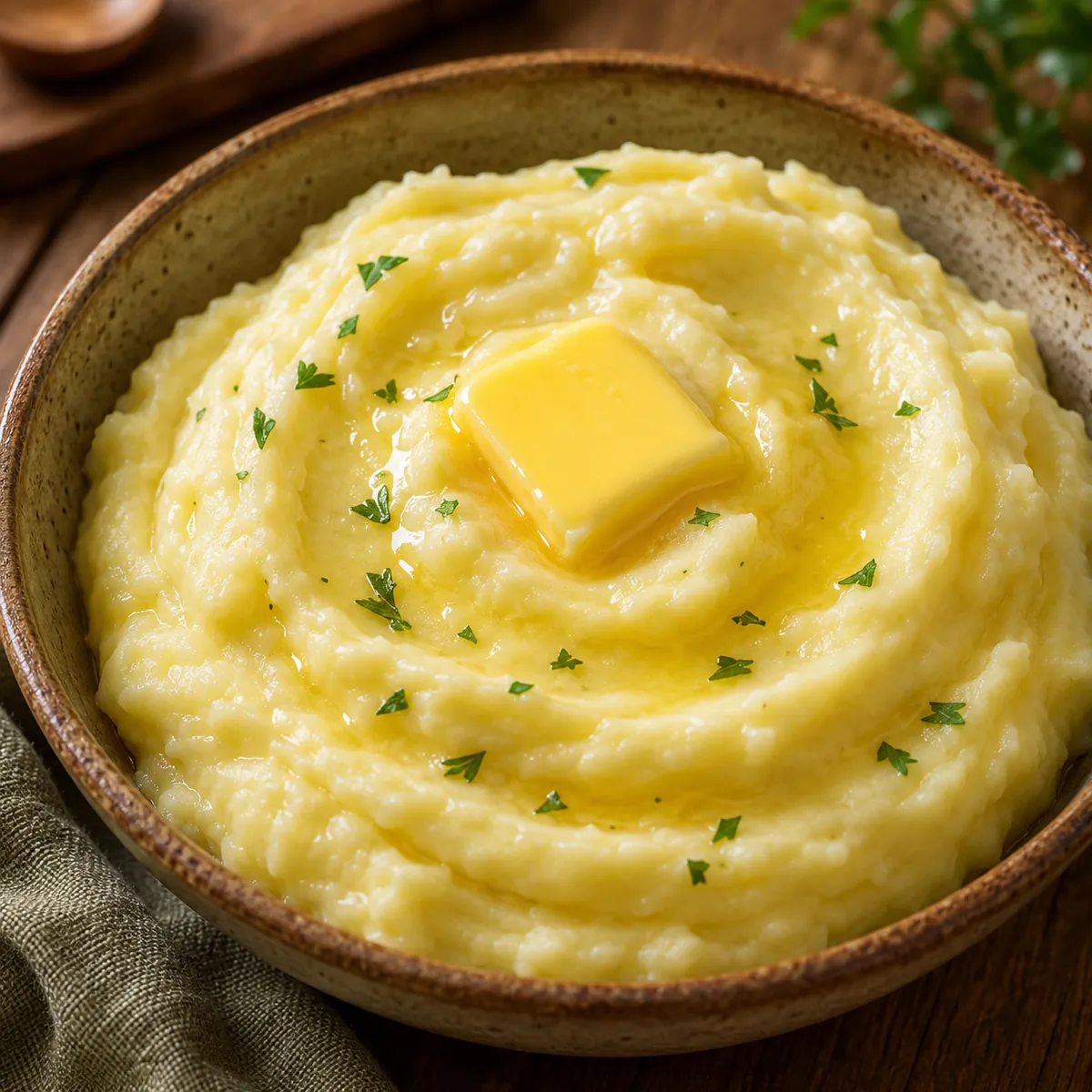 Purê de Batata Cremoso com Manteiga