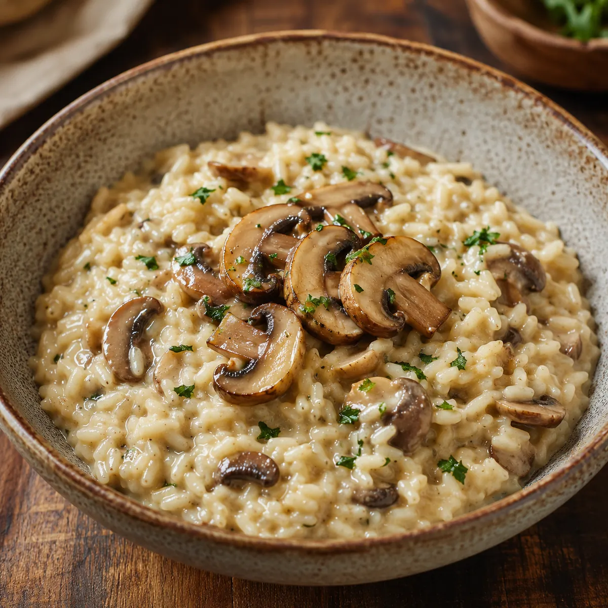 Risoto de Cogumelos Paris