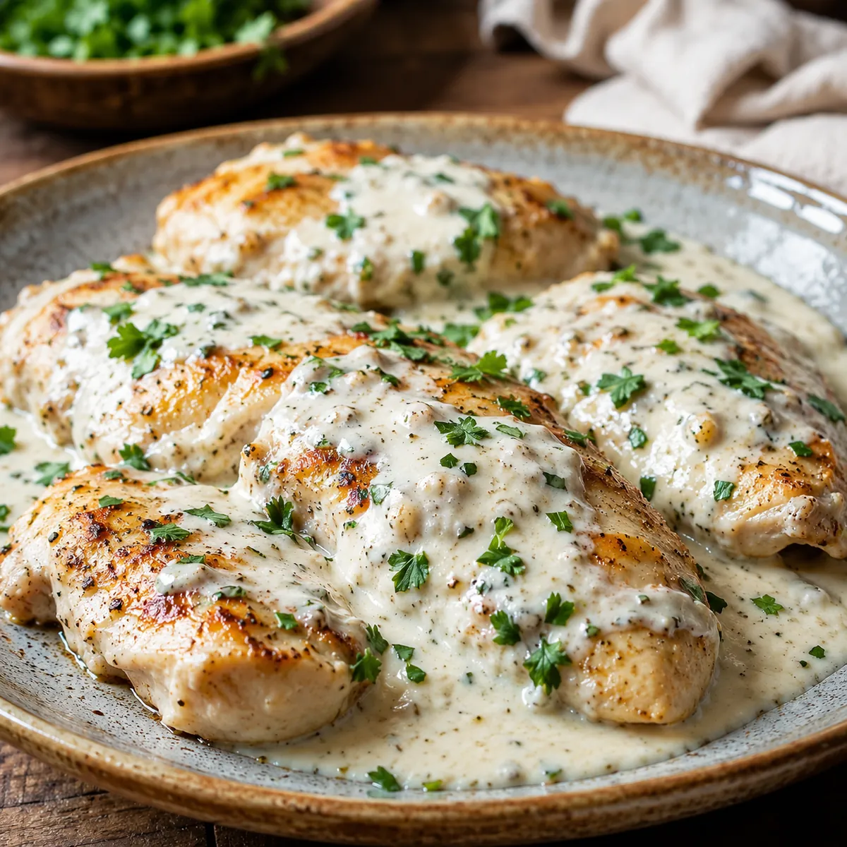 Frango ao Molho de Iogurte