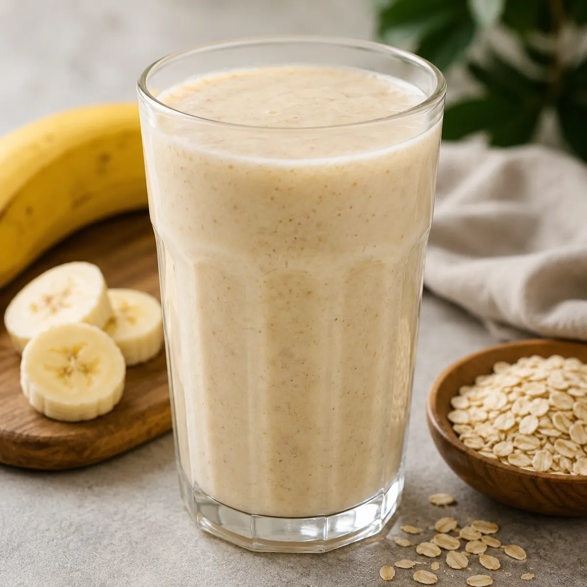 Vitamina de Banana com Aveia