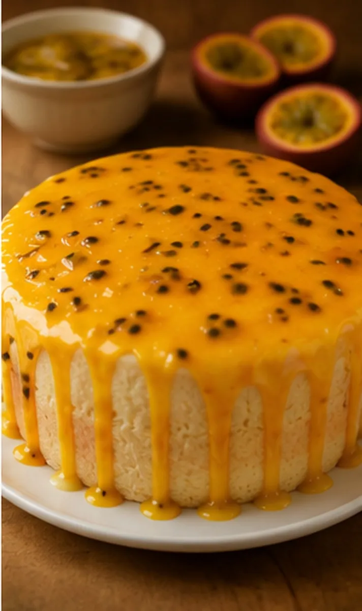 Bolo de Maracujá