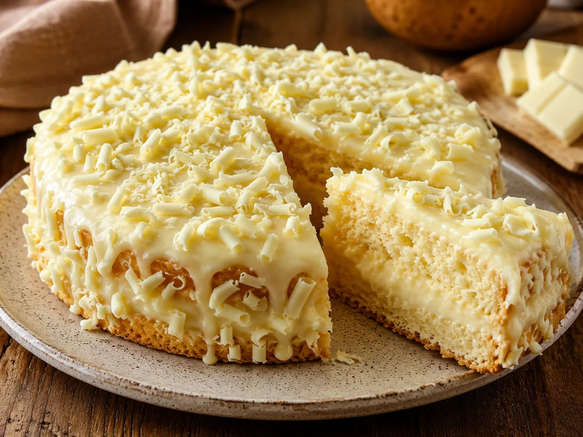 Bolo de Chocolate Branco