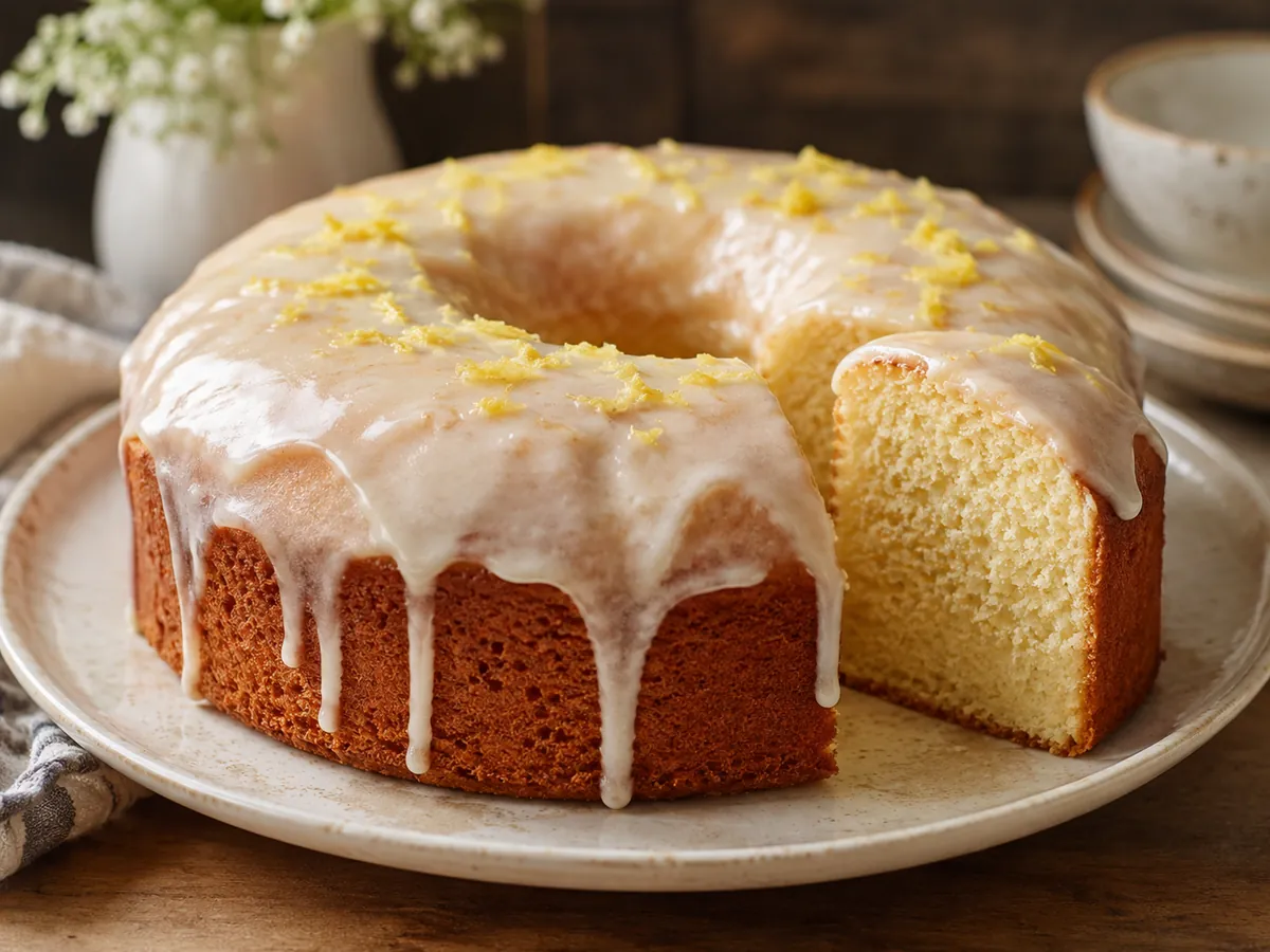 Bolo de Iogurte Grego