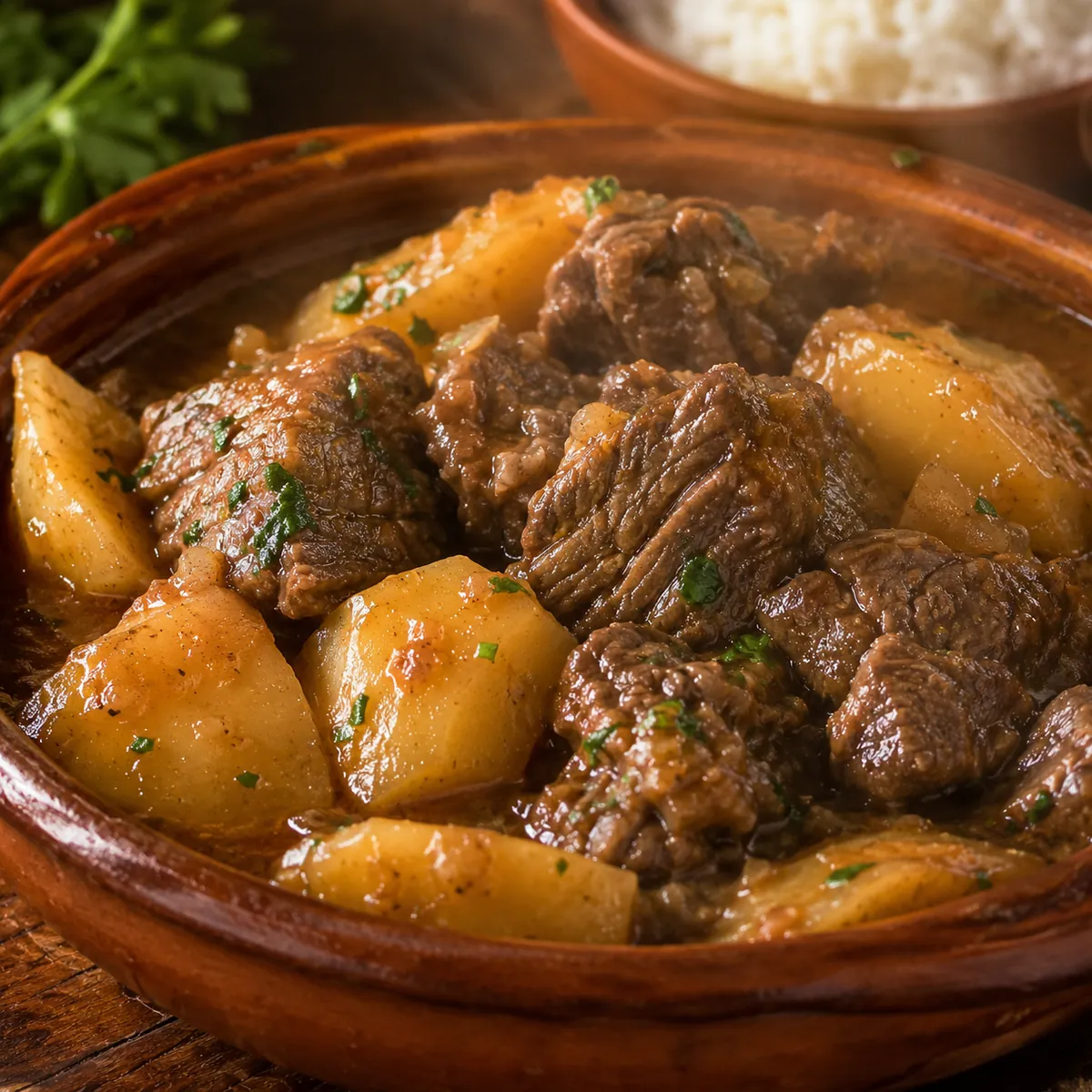 Carne de Panela com Batata