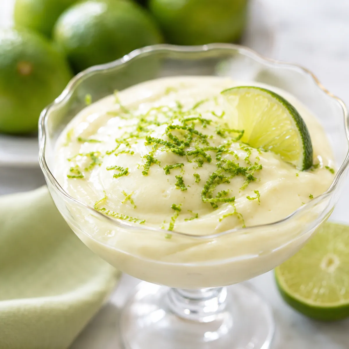 Mousse de Limão com Raspas
