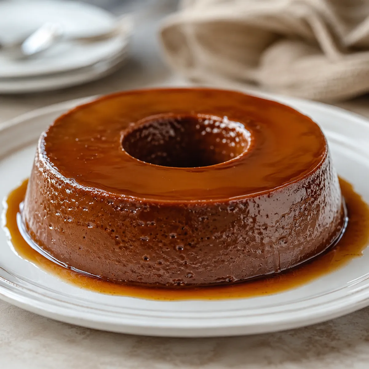 Pudim de Chocolate