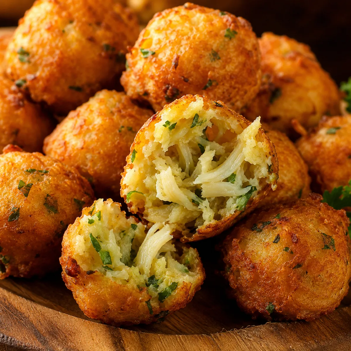 Bolinho de Bacalhau Crocante