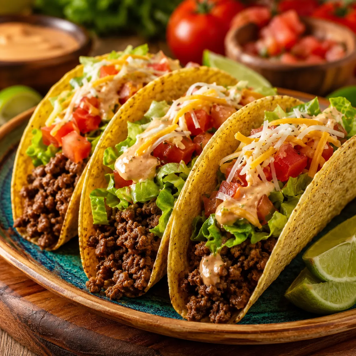 Tacos de Carne Moída