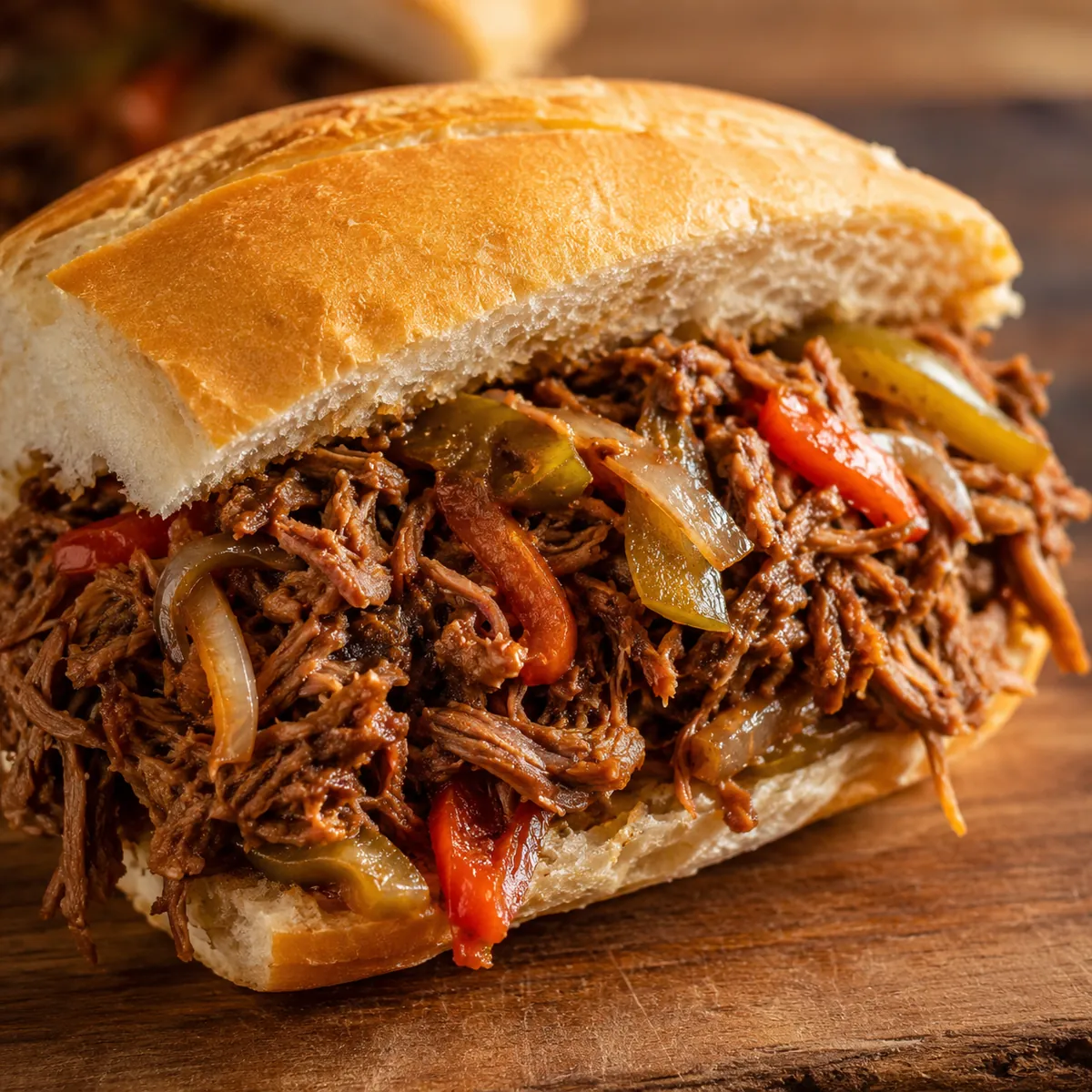 Lanche de Carne Louca