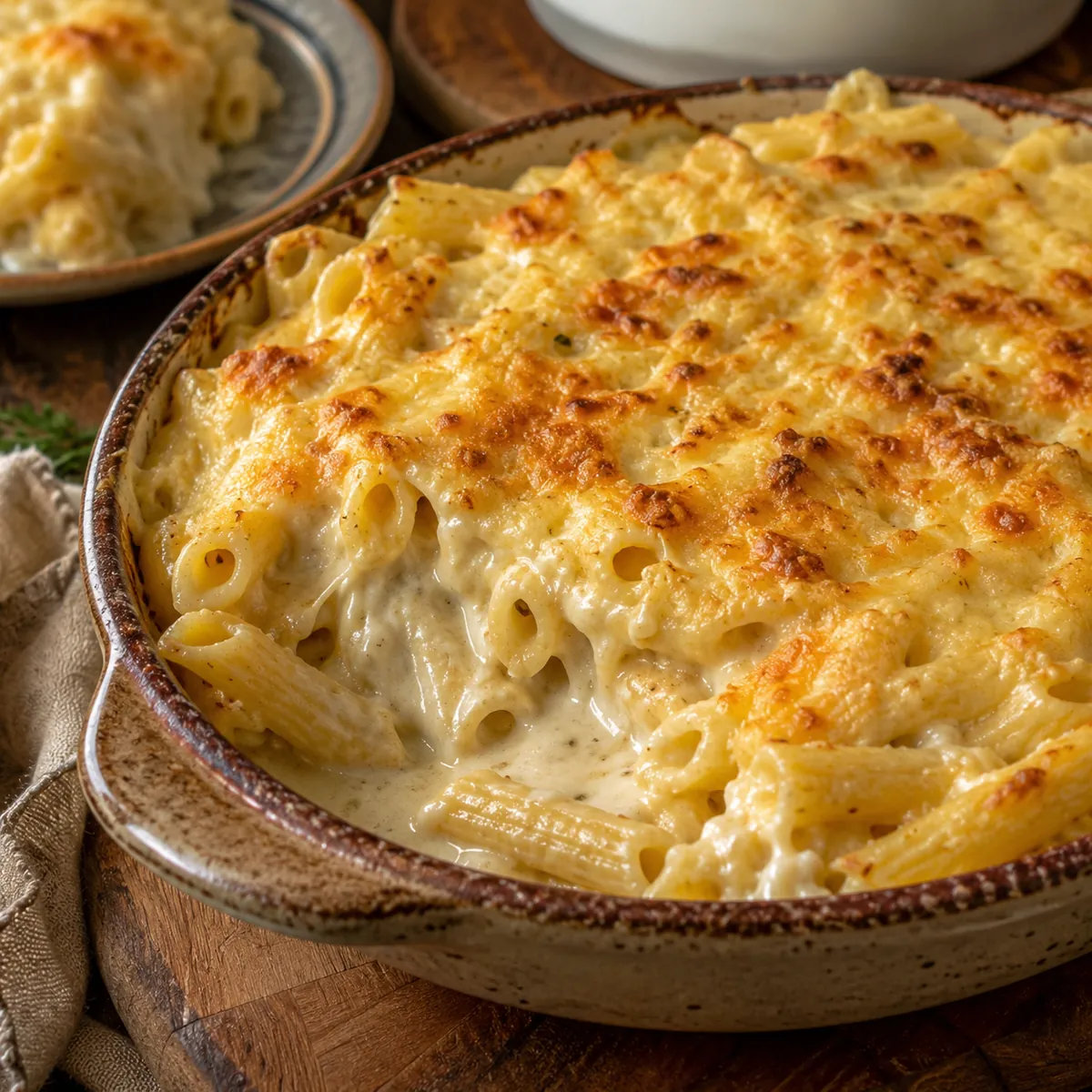 Macarrão de Forno Cremoso
