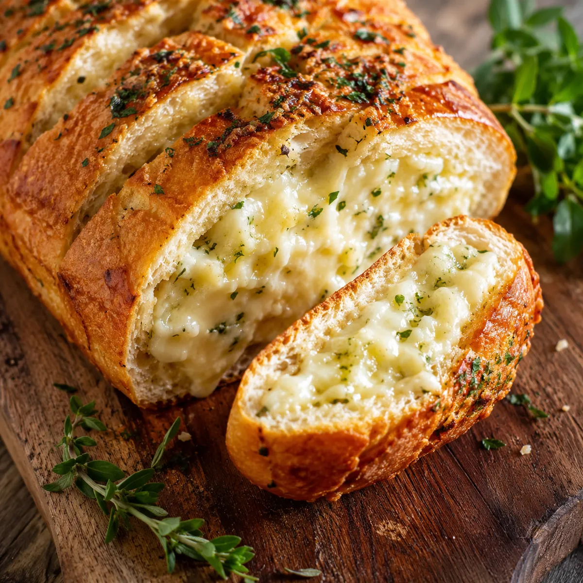 Pão de Alho Cremoso