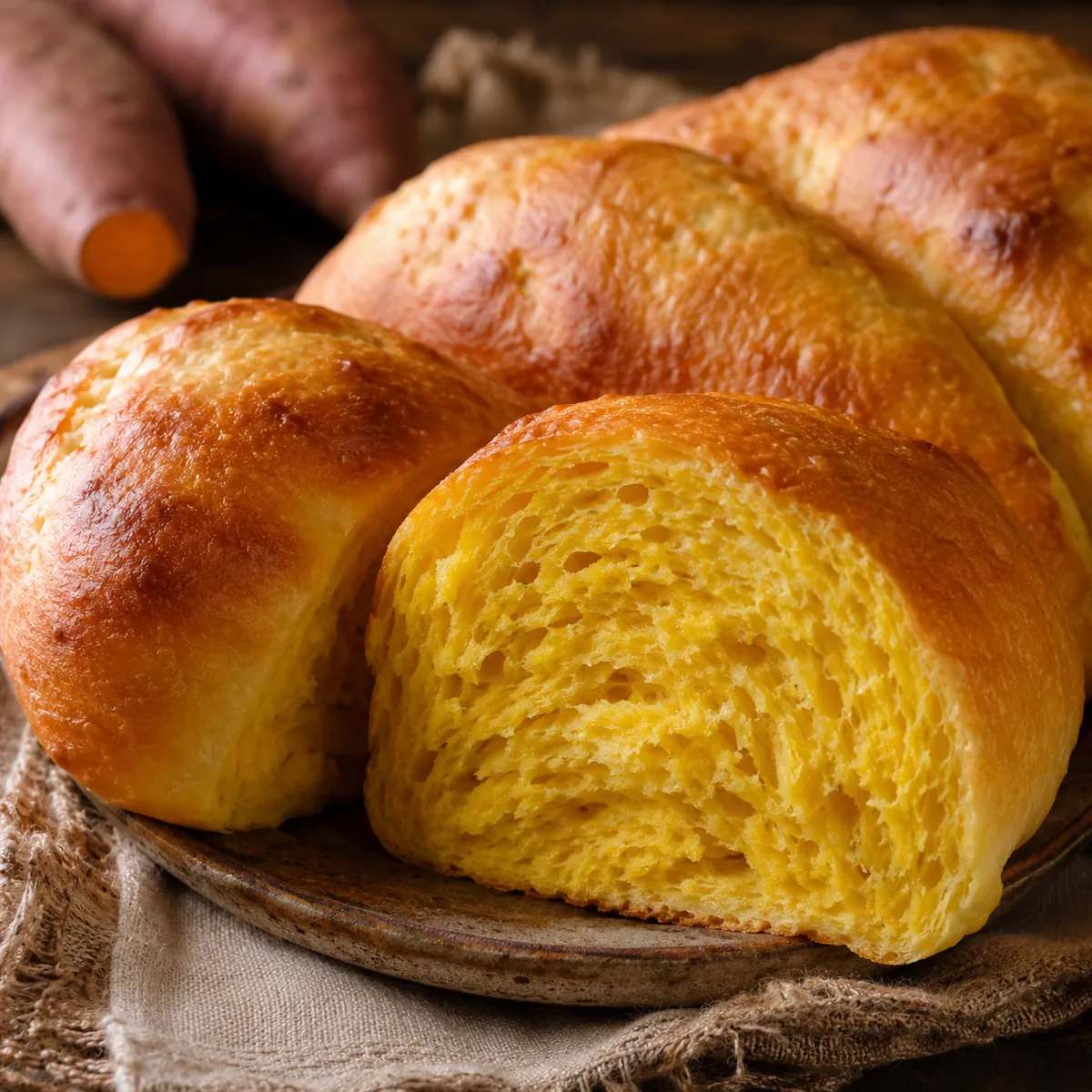 Pão de Batata Doce