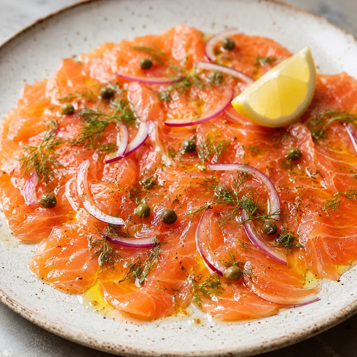 Carpaccio de Salmão