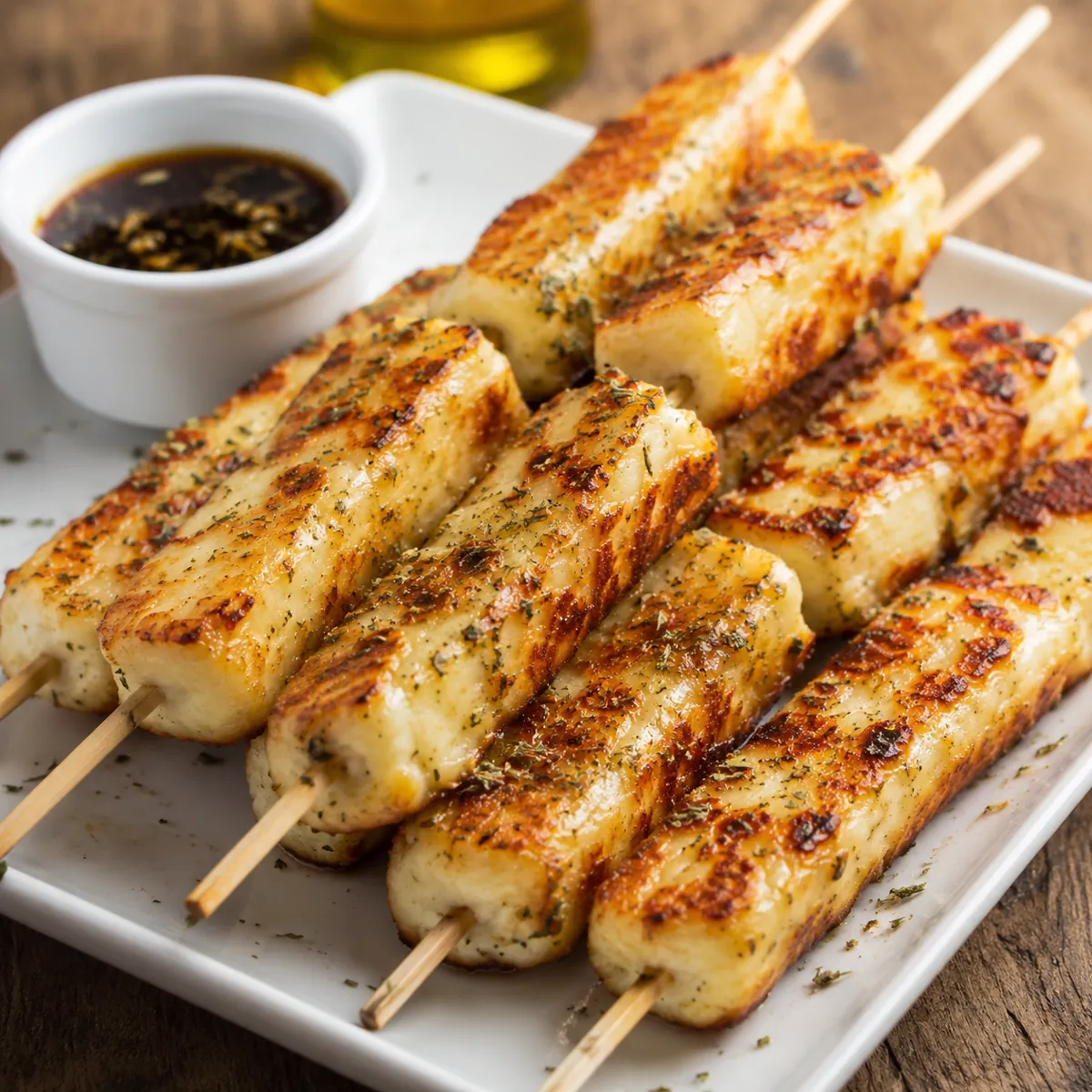 Espetinho de Queijo Coalho