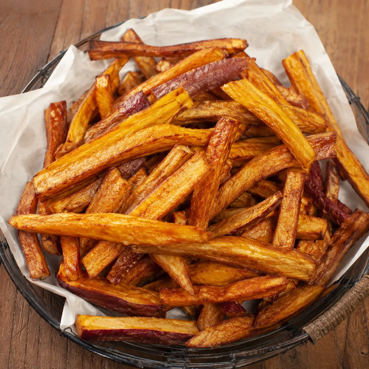 Batata Doce Frita Crocante