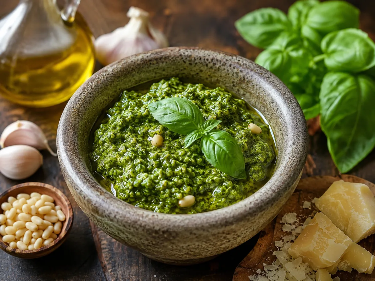 Pesto de Manjericão Tradicional