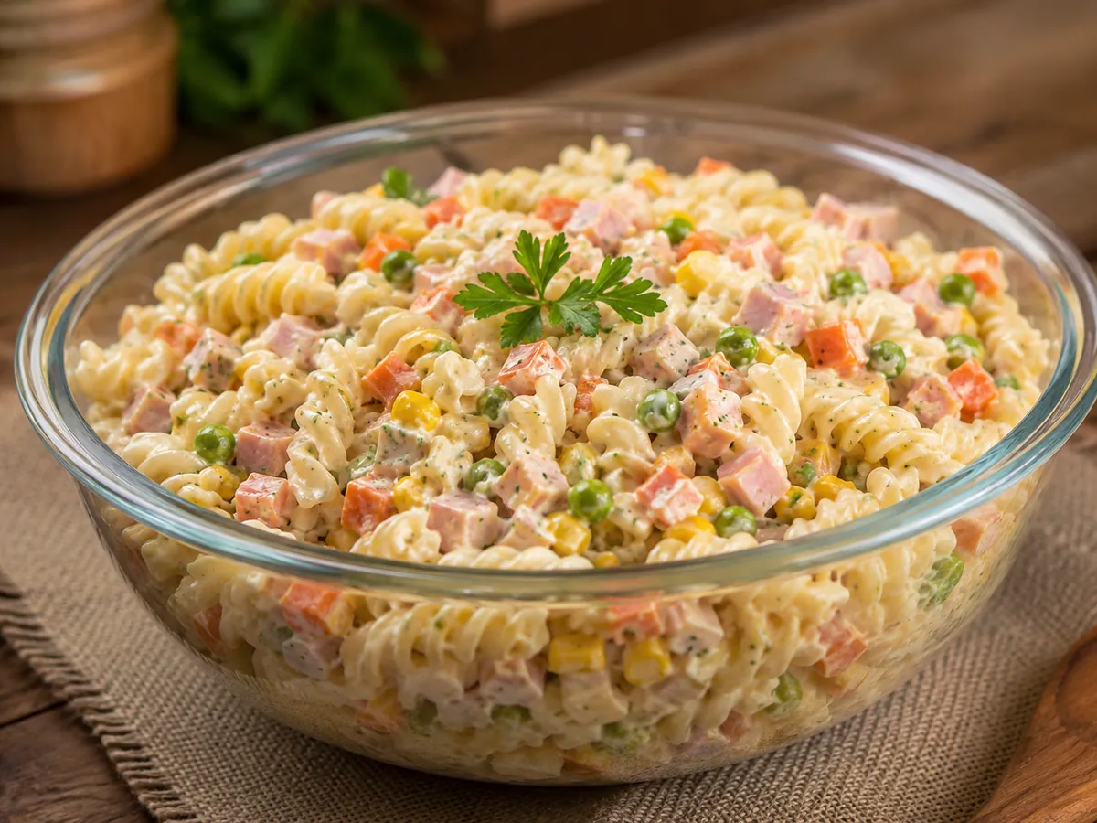 Salada de Macarrão Fria