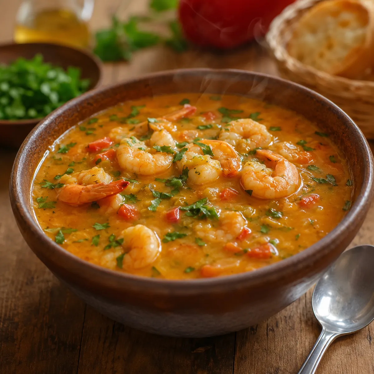 Caldo de Camarão
